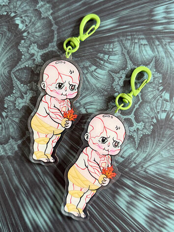 Frankenstein's Creature Keychain Frankenstein's Creature Keychain