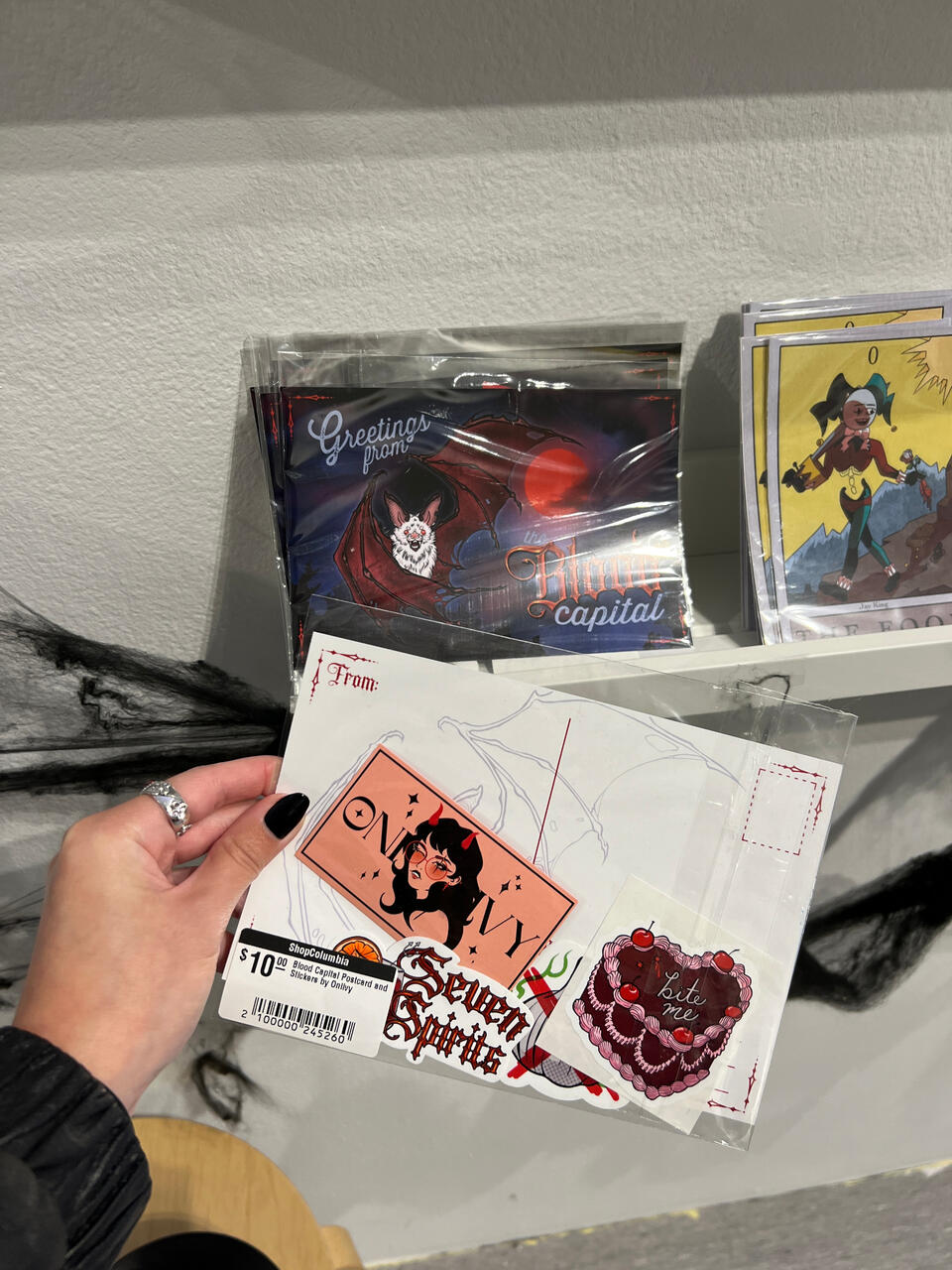 Postcard packaging